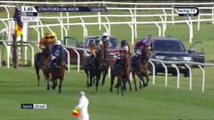 Video preview image for Stratford-on-Avon 13:45 - Jo Huxtable Birthday Celebration 'National Hunt' Maiden Hurdle (4)