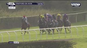 Video preview image for Stratford-on-Avon 16:05 - Beryl's Birthday Bash Mares' Handicap Hurdle (4)