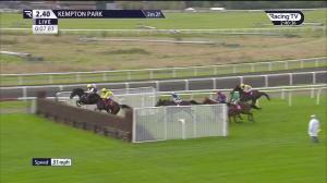 Video preview image for Kempton Park 14:40 - Unibet New Instant Roulette Handicap Chase (3)