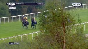Video preview image for Pontefract 15:30 - Allen Hinchcliffe Memorial Handicap (4)