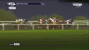 Video preview image for Kempton Park 18:00 - Unibet Extra Place Offers Every Day Handicap (6) (Div 1)