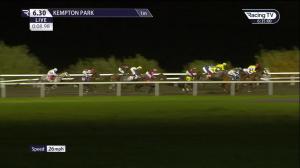 Video preview image for Kempton Park 18:30 - Unibet Extra Place Offers Every Day Handicap (6) (Div 2)