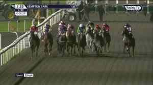 Video preview image for Kempton Park 19:30 - Unibet 3 Uniboosts A Day Handicap (5)