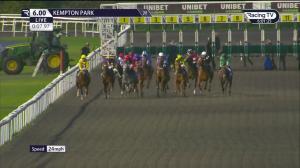 Video preview image for Kempton Park 18:00 - Unibet/British Stallion Studs EBF Fillies' Novice Stakes (5) (Div 1)