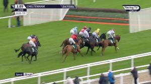 Video preview image for Cheltenham 15:05 - 888Sport What's Your Thinking Novices' Hurdle (2)