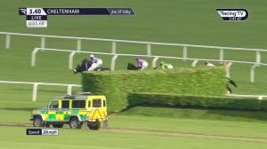 Video preview image for Cheltenham 15:40 - 888Sport Novices' Limited Handicap Chase (3)