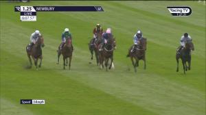 Video preview image for Newbury 13:25 - Mildmay Farm & Stud Nursery Handicap (3)