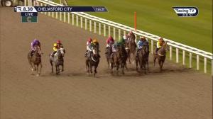Video preview image for Chelmsford City 20:30 - Support The Injured Jockeys Fund Handicap (6)
