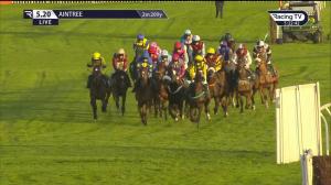 Video preview image for Aintree 17:20 - Jewson Southport, Bispham Road EBF Mares' Open National Hunt Flat (4)