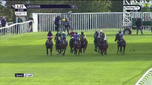 Video preview image for Leicester 15:25 - Happy 50th Birthday Jennifer Stone Claiming Stakes (5)