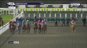 Video preview image for Kempton Park 17:45 - Unibet New Instant Roulette Novice Stakes (5) (Div 1)