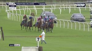 Video preview image for Stratford-on-Avon 12:25 - Dan Flowers Wedding Party Mares' Maiden Hurdle (4)