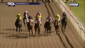 Video preview image for Chelmsford City 18:30 - tote.co.uk Now Never Beaten By SP Handicap (6)