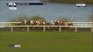 Video preview image for Kempton Park 17:00 - Unibet Casino Deposit £10 Get £40 Bonus Nursery Handicap (6)
