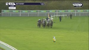 Video preview image for Wetherby 16:55 - Bet365 Novices' Hurdle (3)
