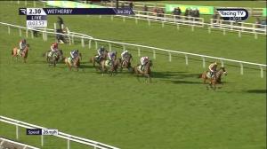 Video preview image for Wetherby 14:30 - Bet365 Hurdle (West Yorkshire) (Grade 2) (1)