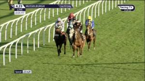 Video preview image for Musselburgh 16:23 - Watch On Racing TV 'Newcomers' National Hunt Flat (Qualifier) (5)