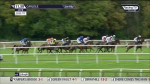 Video preview image for Carlisle 11:50 - Join Racing TV Now Novices' Hurdle (4) (Div 1)