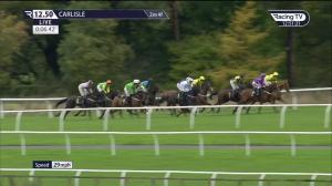 Video preview image for Carlisle 12:50 - Gordon Richards Novices' Limited Handicap Chase (3)