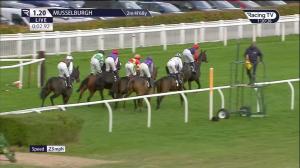 Video preview image for Musselburgh 13:20 - Athelstaneford Birthplace Of The Saltire Novices' Handicap Chase (5)