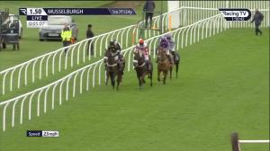 Video preview image for Musselburgh 13:50 - Racing TV Thanks Debbie Leishman Juvenile Maiden Hurdle (Qualifier) (4)