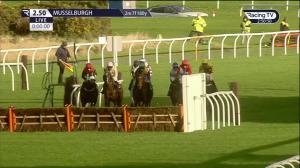 Video preview image for Musselburgh 14:50 - Free Month Of Jumps On Racing TV Handicap Hurdle (Qualifier) (4)