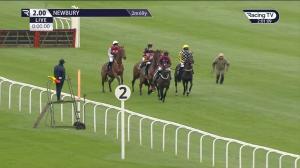 Video preview image for Newbury 14:00 - Csp Mares' Novices' Hurdle (2)