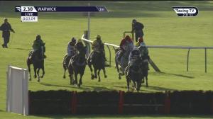 Video preview image for Warwick 14:30 - Jewson Leamington Spa, Old Warwick Road Handicap Hurdle (4)