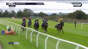 Video preview image for Wincanton 12:40 - Nfu Mutual Yeovil Conditional Jockeys' Handicap Chase (3)