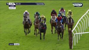 Video preview image for Kelso 13:35 - Bruce Farms Handicap Hurdle (Qualifier) (3)