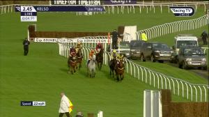 Video preview image for Kelso 14:45 - Royal Caledonian Hunt Novices' Handicap Chase (4)