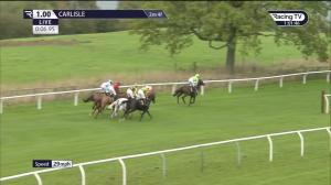 Video preview image for Carlisle 13:00 - Racing TV Novices' Limited Handicap Chase (3)