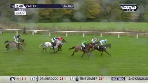 Video preview image for Carlisle 14:40 - Visit racingtv.com Novices' Handicap Hurdle (4)