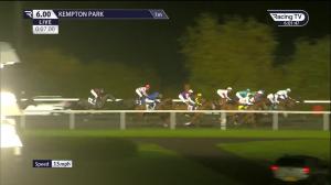 Video preview image for Kempton Park 18:00 - Unibet Casino Deposit £10 Get £40 Bonus Handicap (5)