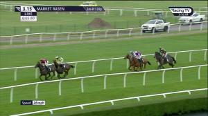 Video preview image for Market Rasen 15:15 - Molson Coors Handicap Hurdle (4)