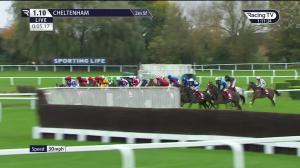 Video preview image for Cheltenham 13:10 - Markel Insurance Conditional Jockeys' Handicap Hurdle (Qualifier) (3)