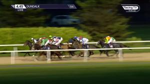 Video preview image for Dundalk 16:45 - BetVictor Proud To Support Irish Racing Nursery Handicap 