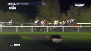 Video preview image for Kempton Park 18:30 - Unibet Extra Place Offers Every Day Nursery Handicap (5)