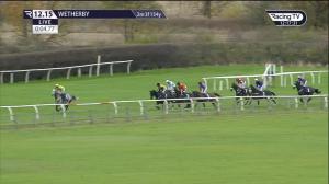 Video preview image for Wetherby 12:15 - Dransfields Ciu Novices' Hurdle (3)