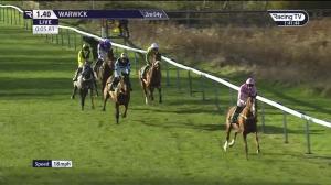 Video preview image for Warwick 13:40 - Highflyer Bloodstock Novices' Chase (3)