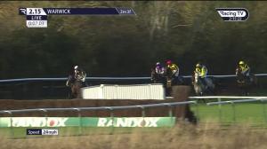 Video preview image for Warwick 14:15 - Racing TV Free For A Month Conditional Jockeys' Handicap Hurdle (4)