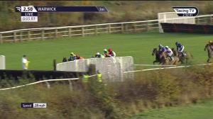 Video preview image for Warwick 14:50 - John Sumner Memorial Veterans' Handicap Chase (Leg 10) (2)