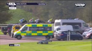 Video preview image for Wincanton 13:15 - Lenny Roberts Memorial Trophy Novices' Hurdle (4)