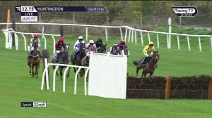 Video preview image for Huntingdon 12:15 - Follow @mansionbetrace On Twitter Maiden Hurdle (4)