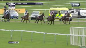 Video preview image for Haydock Park 12:10 - Betfair Weighed In Podcast Newton Novices' Hurdle (Listed) (1)