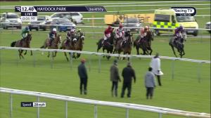 Video preview image for Haydock Park 12:40 - Because We're Betfair Stayers' Handicap Chase (3)