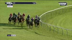 Video preview image for Ayr 12:30 - Coral Best Odds Guaranteed Mares' Novices' Hurdle (Qualifier) (4)