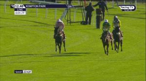 Video preview image for Kempton Park 12:40 - EBF Stallions 'National Hunt' Novices' Hurdle (Qualifier) (4)