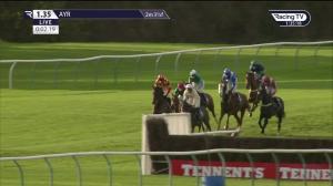 Video preview image for Ayr 13:35 - Play Coral 'Racing Super Series' For Free Handicap Hurdle (4)
