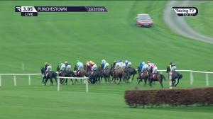 Video preview image for Punchestown 15:05 - William Hill Ireland Extra Places Every Day Handicap Hurdle (Div 1) 